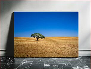 Πίνακας, Lone Tree in Desert Landscape Μοναχικό δέντρο στο έρημο τοπίο