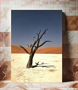 Πίνακας, Lone Tree in Desert Μοναχικό δέντρο στην έρημο