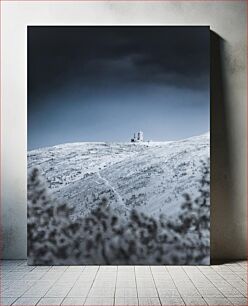 Πίνακας, Lonely House on Snowy Hill Lonely House στο Snowy Hill