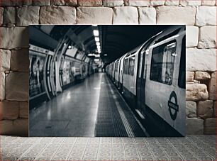 Πίνακας, Lonely Underground Station Lonely σταθμός του μετρό