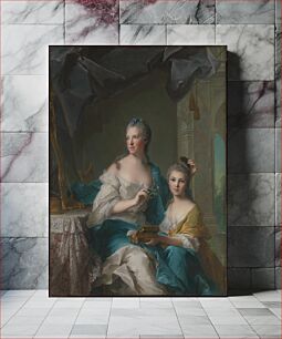 Πίνακας, Madame Marsollier and Her Daughter