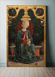 Πίνακας, Madonna and Child in a Garden (ca. 1460–1470) by Cosmè Tura