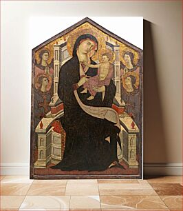 Πίνακας, Madonna and Child with Four Angels (ca. 1290) by Master of Città di Castello