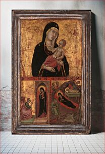 Πίνακας, Madonna and Child with the Annunciation and the Nativity by Goodhart Ducciesque Master