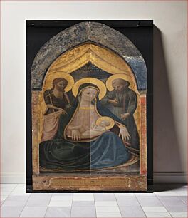 Πίνακας, Madonna with Child and Saints by Andrea Di Giusto Manzini