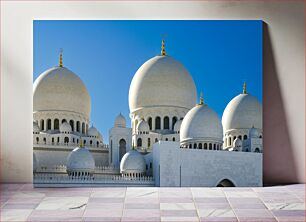 Πίνακας, Majestic Mosque Domes Μεγαλοπρεπείς Θόλοι Τζαμί