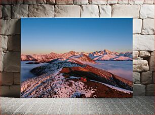 Πίνακας, Majestic Mountain Landscape Μαγευτικό ορεινό τοπίο