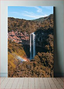 Πίνακας, Majestic Waterfall Μεγαλοπρεπής Καταρράκτης