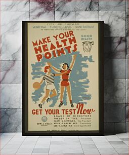 Πίνακας, Make your health points--get your test now Kreger