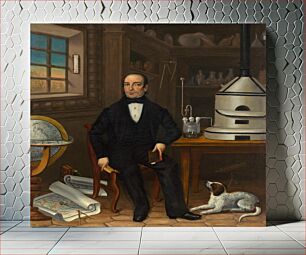 Πίνακας, Man of Science (1839) by American 19th Century