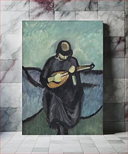 Πίνακας, Mandolin player by Harald Giersing