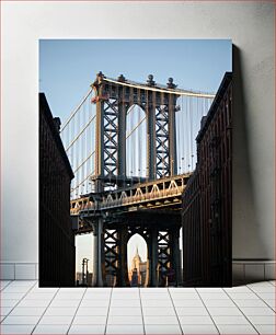 Πίνακας, Manhattan Bridge View Θέα στη γέφυρα του Μανχάταν