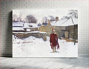 Πίνακας, Mannikin in the Snow (ca. 1893–95) by John Singer Sargent