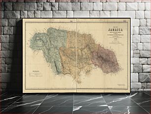 Πίνακας, Map of Jamaica : prepared from the best authorities by order of His Excellency Sir Henry Wylie Norman, G.C.B. G.C.M.G., C.I.E., Captain General and Governor in Chief