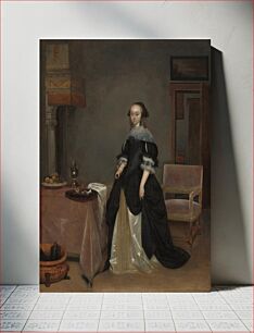 Πίνακας, Maria van Suchtelen (ca. 1666) by Gerard ter Borch the Younger