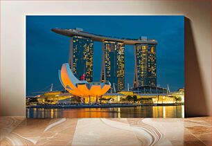 Πίνακας, Marina Bay Sands at Night Marina Bay Sands τη νύχτα