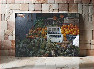 Πίνακας, Market Fresh Produce Αγορά φρέσκων προϊόντων