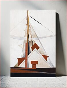 Πίνακας, Masts (1919) by Charles Demuth