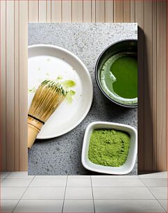 Πίνακας, Matcha Tea Preparation Παρασκευή τσαγιού Matcha