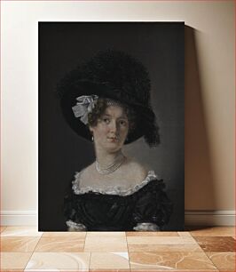 Πίνακας, Mathilde Theresia von Irgens-Bergh, née Holsten, the Wife of Mathias Friis von Irgens-Bergh by Christian Albrecht Jensen