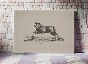 Πίνακας, Max, running dog by Christian David Gebauer
