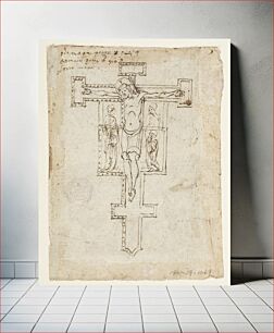 Πίνακας, Medieval Crucifix, Jan Van Der Straet
