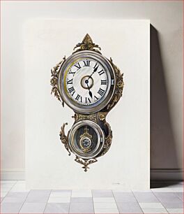 Πίνακας, Metal Wall Clock (ca. 1938) by Peter Connin