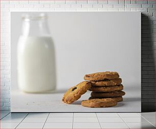 Πίνακας, Milk and Cookies Γάλα και μπισκότα