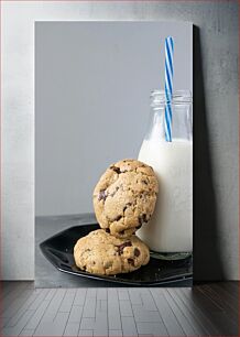 Πίνακας, Milk and Cookies Γάλα και μπισκότα