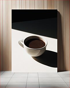 Πίνακας, Minimalist Coffee Cup Μινιμαλιστικό φλιτζάνι καφέ