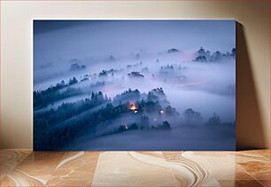 Πίνακας, Misty Forest at Dawn Misty Forest at Dawn