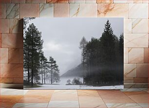 Πίνακας, Misty Forest Landscape Misty Forest Landscape