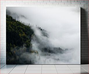 Πίνακας, Misty Forest Landscape Misty Forest Landscape