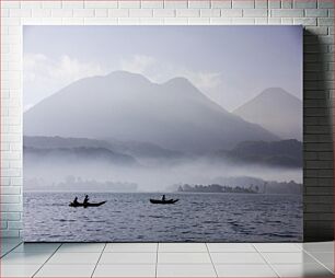 Πίνακας, Misty Mountain Lake Misty Mountain Lake