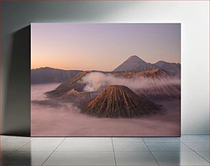 Πίνακας, Misty Mountain Landscape at Dawn Misty Mountain Landscape at Dawn