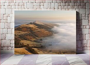 Πίνακας, Misty Mountain Landscape Ομιχλό Ορεινό Τοπίο