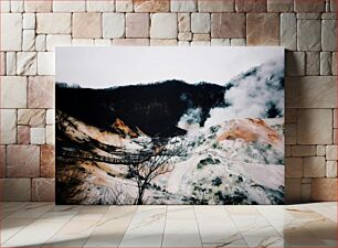 Πίνακας, Misty Mountain Landscape Ομιχλό Ορεινό Τοπίο