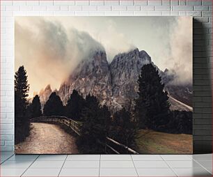 Πίνακας, Misty Mountain Path Misty Mountain Path