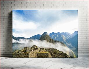 Πίνακας, Misty Ruins at Machu Picchu Misty Ruins στο Μάτσου Πίτσου