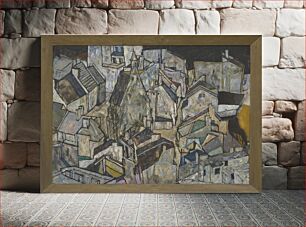 Πίνακας, Mödling II (1918) by Egon Schiele