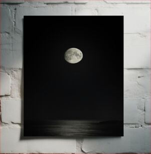 Πίνακας, Moonlit Night over the Sea Φεγγαρόφωτη νύχτα πάνω από τη θάλασσα