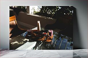 Πίνακας, Morning Breakfast on a Sunny Table Πρωινό σε ένα ηλιόλουστο τραπέζι