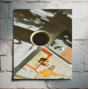 Πίνακας, Morning Coffee and Kinfolk Magazine Περιοδικό Morning Coffee and Kinfolk