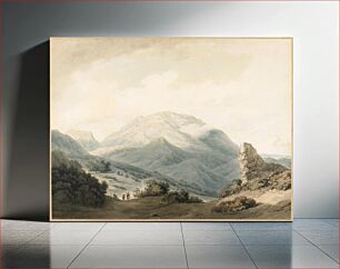 Πίνακας, Mount Parnassus from the Road Between Livadia and Delphi