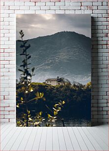 Πίνακας, Mountain Chapel by the Lake Ορεινό παρεκκλήσι δίπλα στη λίμνη