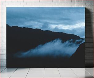 Πίνακας, Mountain Fog Ομίχλη βουνών