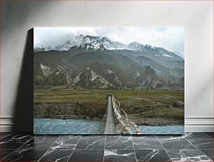 Πίνακας, Mountain Footbridge Ορεινή Πεζογέφυρα