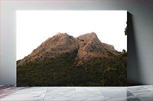 Πίνακας, Mountain Landscape at Sunset Ορεινό τοπίο στο ηλιοβασίλεμα