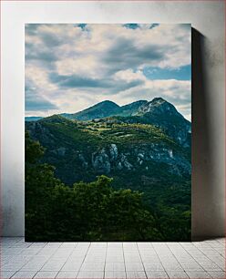 Πίνακας, Mountain Landscape Ορεινό τοπίο