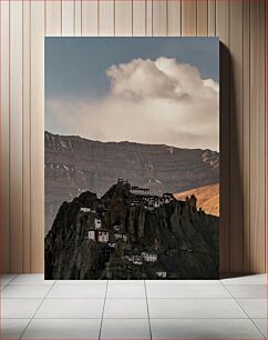 Πίνακας, Mountain Monastery at Sunset Ορεινό μοναστήρι στο ηλιοβασίλεμα